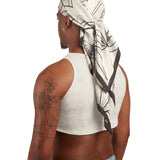 CREAM SQUARE SCARF (HUMBLEBEETATTOO + SERA GHADAKI)