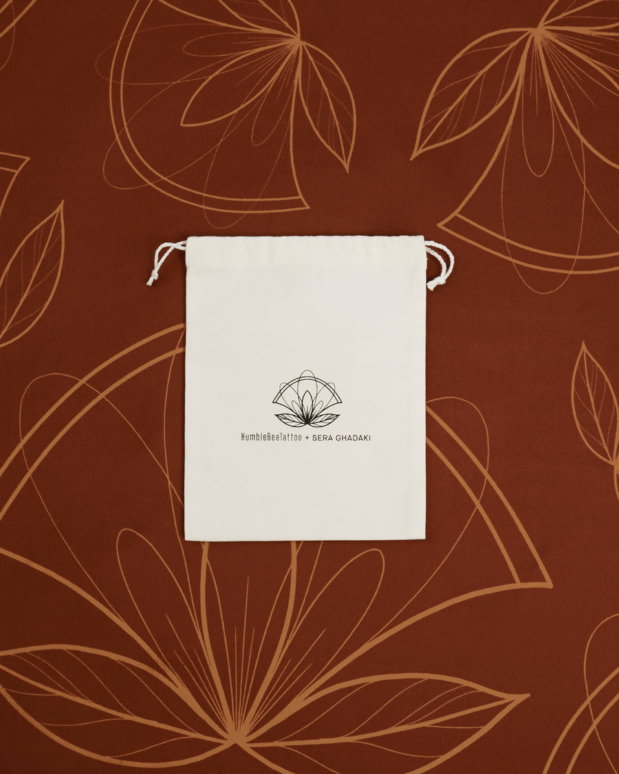 BRONZE SQUARE SCARF (HUMBLEBEETATTOO + SERA GHADAKI)